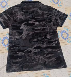 Tiger Camo Polo TShirt