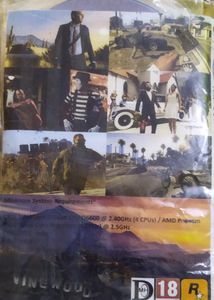 GTA V DVD/CD For Windows 7/8/10/11