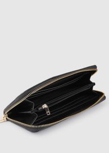 Mango crocodile skin effect wallet