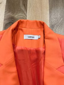 Partywear Orange Blazer