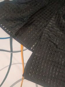 H&amp;M Dragon Fly Beaded Organza Top