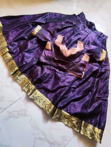 Purple Lehenga Choli Set