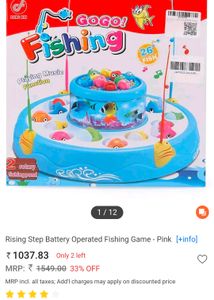 Double Layer Fishing Game For Kids