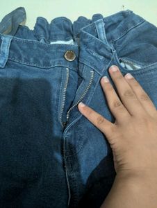 Dark Blue Wide Leg Jeans🌷✨