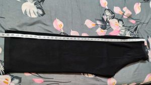 Wide Leg Jet Black Pants