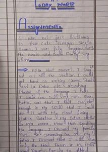 Handwritten Writing Works Done For Class /Project/Assignment,,,,