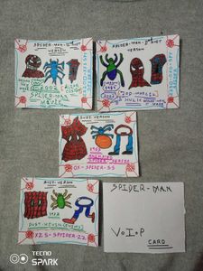 Spider- Man VIP CARDS.