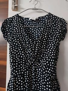 Polka Dot Mini Dress