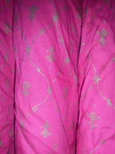Pink Sleeveless Embroidered Dress