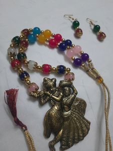 Radha Krishna necklace set