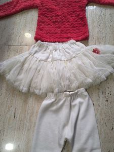 Skirt Top and pajami