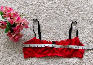 Red Lace Lingerie Set