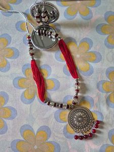 Necklace With Earrings For Women