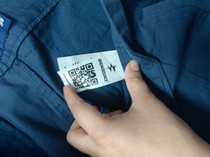 Men&#39;s Blue Casual Pants