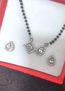 925 Sterling Manglsutra Silver Set 🔥🔥