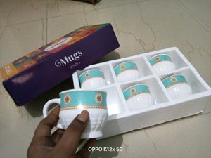 📢Offer Set Of 6 Tea Coffee Mugs