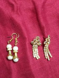 Sparkly &amp; Pearl Earring Set Combo