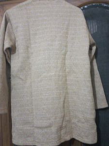 High Neck Cardigan With Buttons In New Colour
