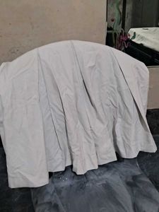 (In Coins Also )White School Uniform Skirt !!