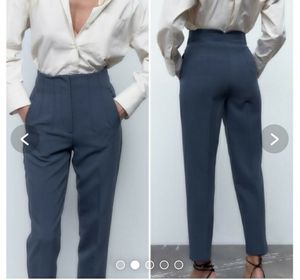 Zara Pinteresty 🎀Pleated High Waist Trouser