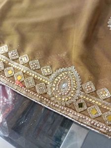 Elegant Brown Saree