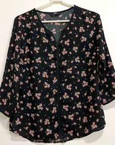 Max Floral Top 🖤