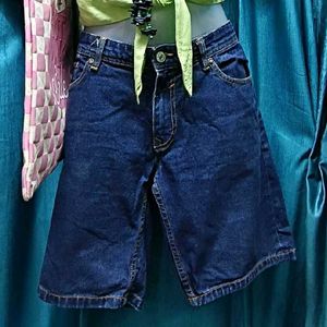 Unisex Denim Shorts For Size 34