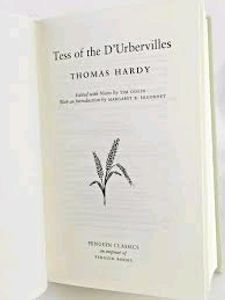 Book : Tess of the d&#39;urbervilles.