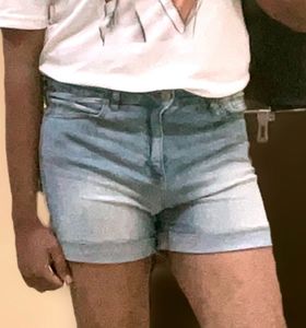 Blue Denim Short👖