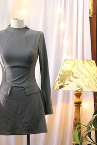 Grey Mini Dress