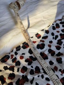 Beautiful Leopard Print Cowl Neck Dress