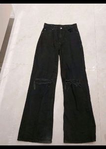 Black Wide Leg Jeans