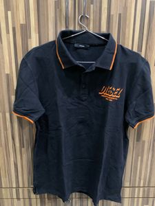Diesel Black Polo Shirt