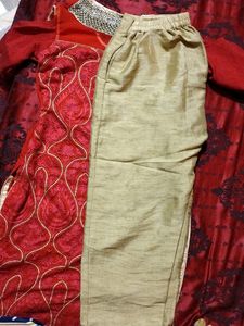 Heavy Kurti Set With Pant..❤️💛