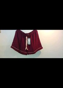 Burgundy night suit- Tokyo Talkies