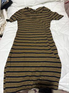 Striped Knit Dress