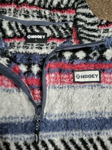 HOOEY Patterned Pullover Fleece