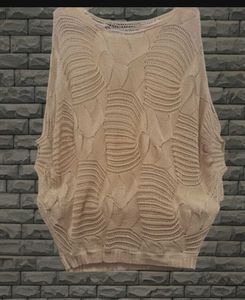 Combo Lavender Knit Poncho