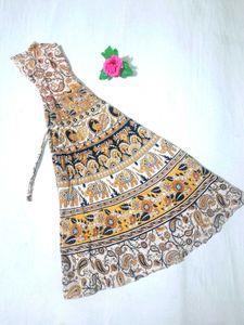 Jaipuri Print Dress