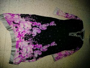 Floral Print Kurta