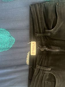 Black Flare Jeans
