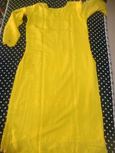 Yellow Kurta.