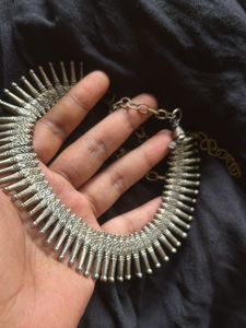 Oxidise necklace
