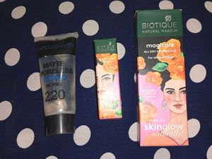 Biotique & Yara Beauty Primer Makeup Combo Of