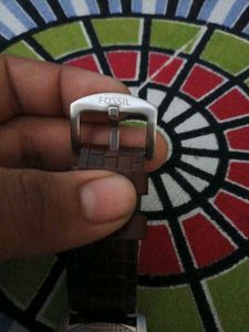 Fossil Brown Leather Watch