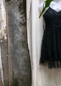 27277. Goth Mini Dress