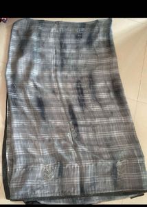 Beautiful Grey Shaded Saree