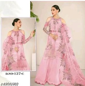 Branded Pakistani Heavy Embroidery Patch Work Suit