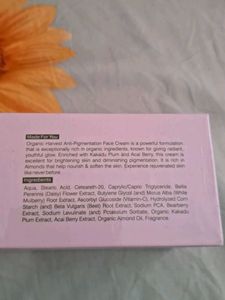 Anti Pigmentation Face Cream