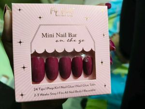 Pep Nails Mini Nail Bar - Burgundy